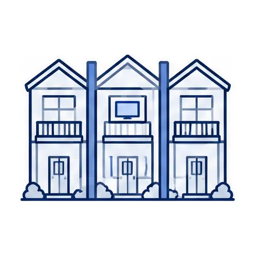 Schematic icon: Condo and Townhome TV Mounting