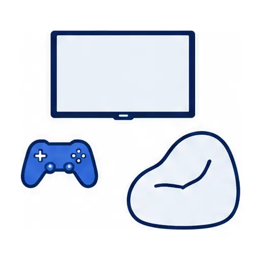 Schematic icon: Game Room TV Mounting